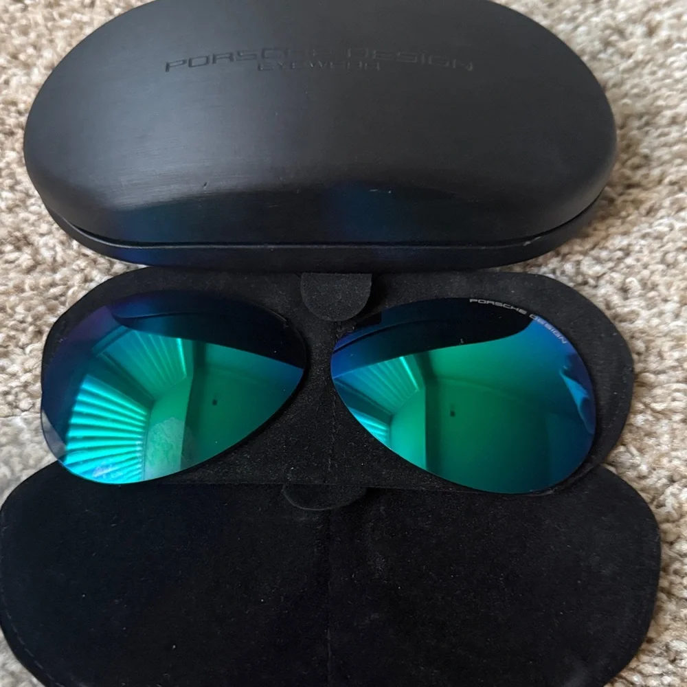 100% AUTHENTIC PORSCHE DESIGN LENSES 3 SETS FITS LP8478 USED W/CASE!! - Picture 7 of 14